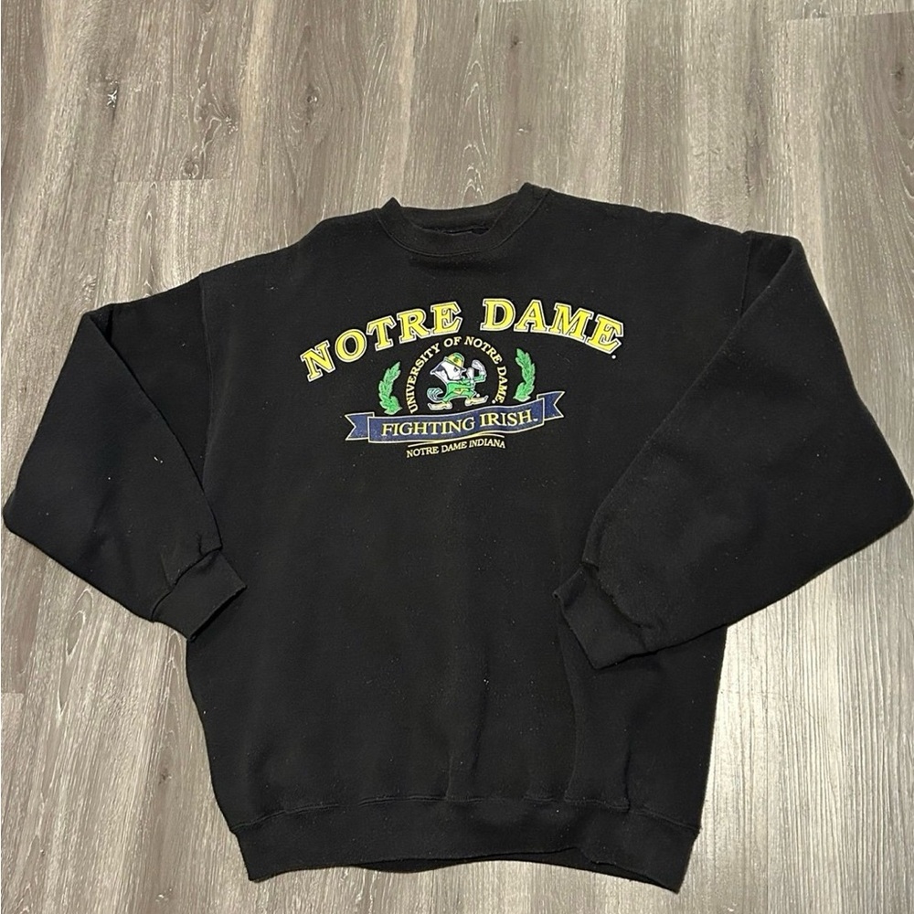 Vintage 90’s Savvy Trau & Loevner Notre Dame Fighting Irish Crewneck Size XL